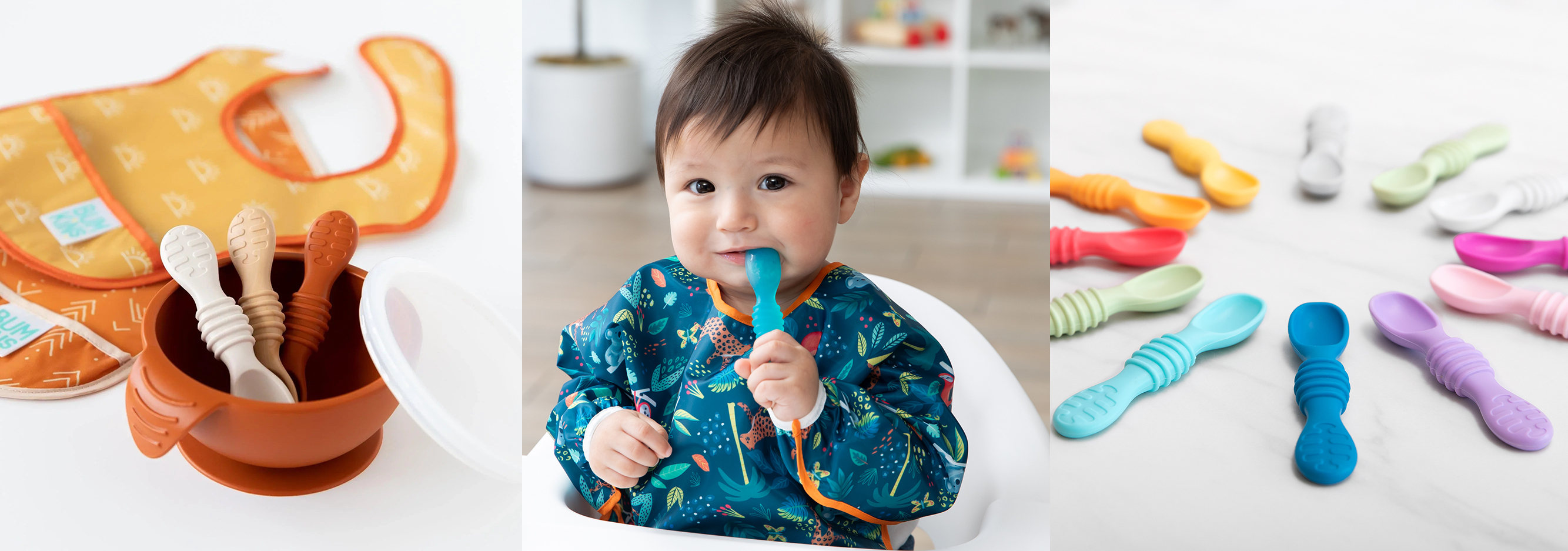 Bumkins Silicone Dipping Spoons