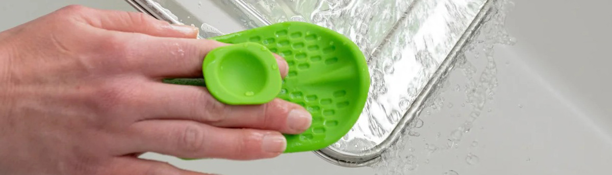 Platinum Silicone Food Scrubbers | LunchBots Europe